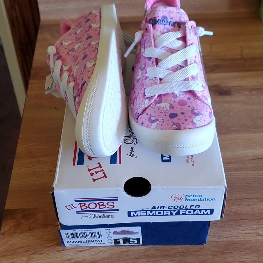 Skechers unicorn kids shoes